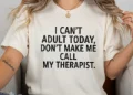 Shop Top Funny Mental Health Shirts to Boost Your Mood Today